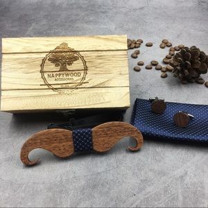Wooden Men’s Accessories (Bow ties)